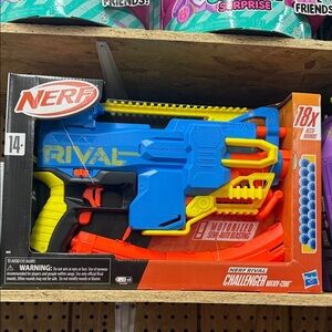 Nerf Rival Blaster challenger - Blue, Yellow, and Orange new in box